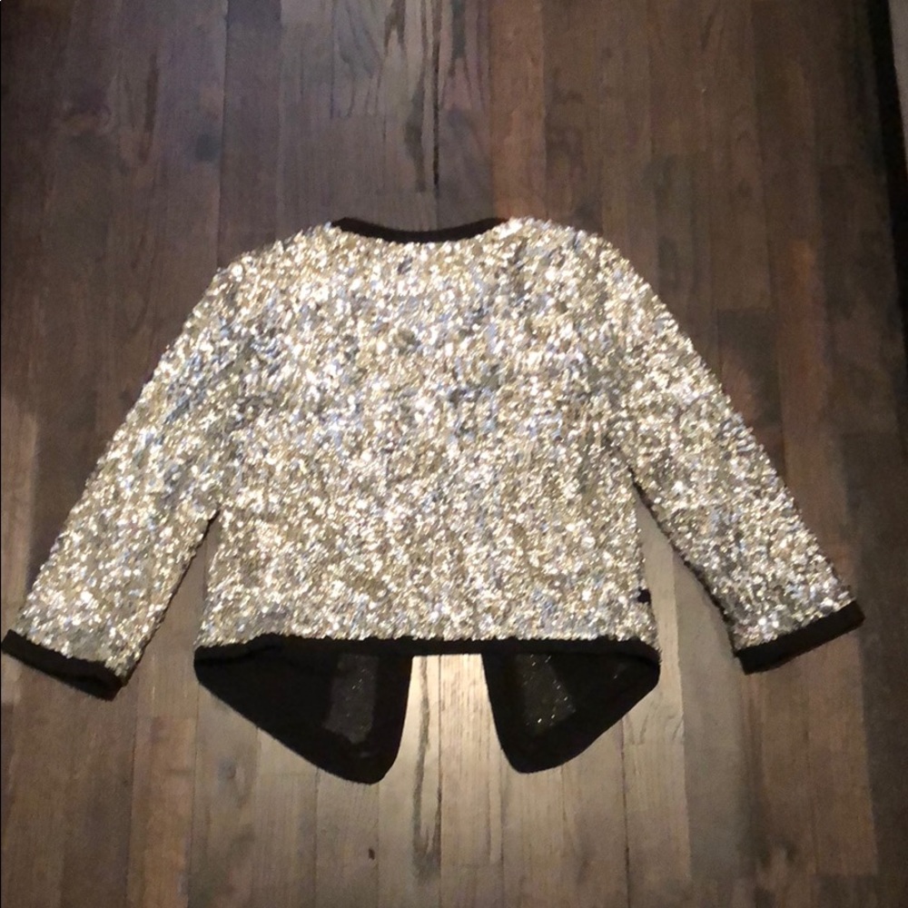 Sequin Silver Jacket - image 2